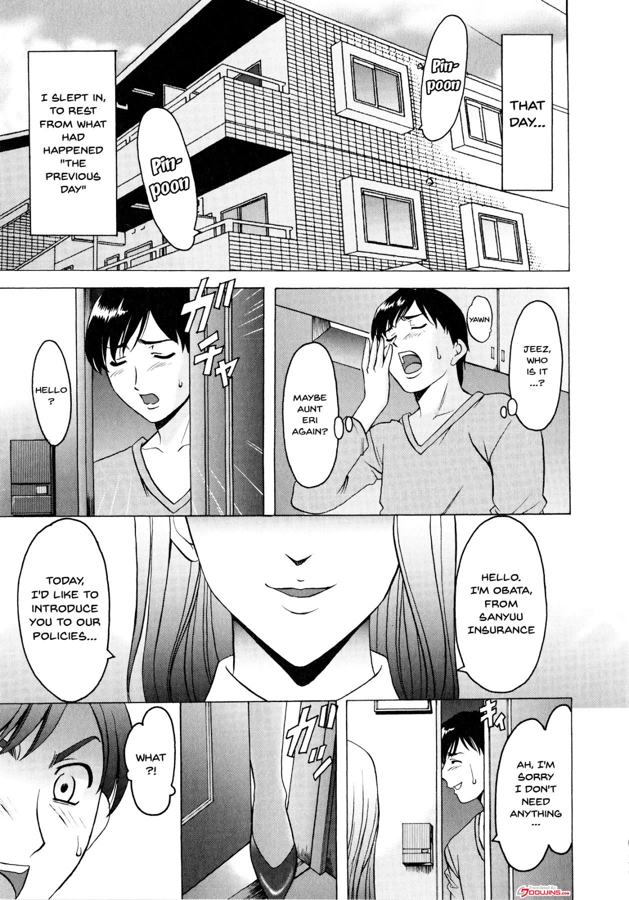 Hentai Manga Comic-A Seductive Older Woman's Apartment-Read-67